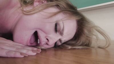 Slutty Coed Sable Seduces Her Sexy Professor