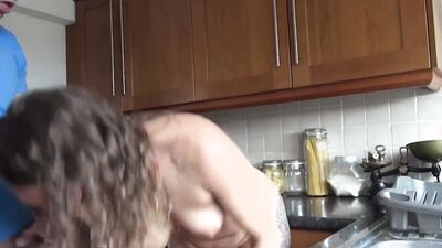 Horny Brit Ava Austen Seduces Stepbrother and Gets Cum Sprayed