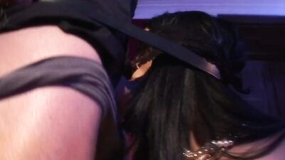 Jade Laroche, blindfolded and open to new fantasies