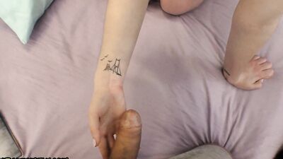 VIRGIN STEPSISTER Begs Step Bro to Deflower Her - Immoral Family 4k