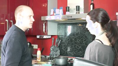 Dreaming Sex in kitchen with a german slut #1