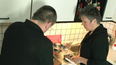 Dreaming Sex in kitchen with a german slut #3