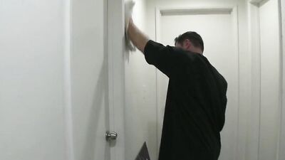 Blonde Jasmine Jolie gives a blowjob and gets fucked