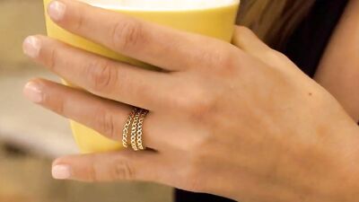 RIM4K. Wedding ring doesnt prevent the girl from licking mans anus