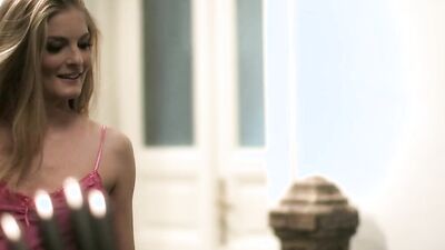 The hot brunette has a sudden anal desire