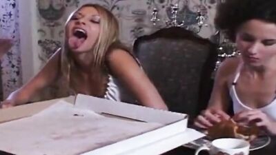 Step Dads Threesome Teen Blonde