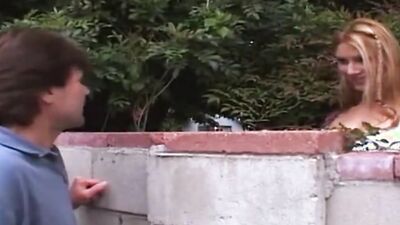 Step Dads Threesome Teen Blonde