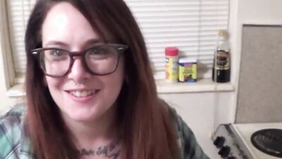 Step Dad Face Fucks Emo Lesbian Step Daughter