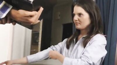 LIZY FUCKED BY AN OLD HUGE COCK – SHE ONLY CAN TAKE THE TIP