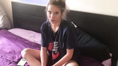 Sister-in-law caught masturbating