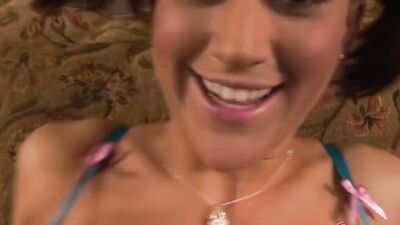 Very naughty girl swallows