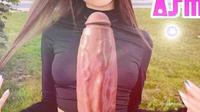 Horny Boy Tricks Step Sister into Handjob, Blowjob And Hot Fuck when Ask Her to Look on His Cock - ASMR