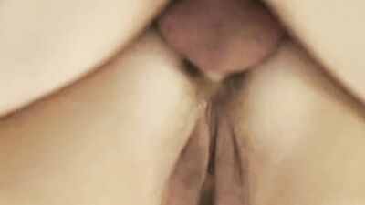 Riding with both her holes and taking a hard butt pounding until he fills her ass with cum and she gapes it all out!