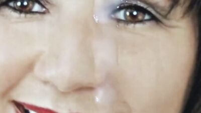 cumshot compilation. Step Moms get ther faces splattered with cum