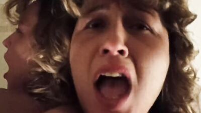 ANAL CREAMPIE after ROUGH SEX as a GIFT for VALENTINE'S DAY: STEP-FATHER POWER FUCKS his STEP-DAUGHTER in the BATHROOM