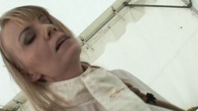 dad fucks stepdaughter in horse show!