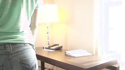 Stepfather is shocked, young stepdaughter is hairy