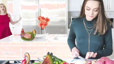 stepmom pussy gets shared at family orgy big tits stepsist