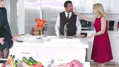 stepmom pussy gets shared at family orgy big tits stepsist