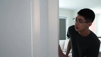 Spying on MILF Stepmother Fapping It - Armani Black
