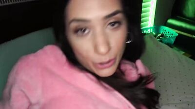 Sneaky Stepmom Cheats With Me in Onesie - Tia Cyrus