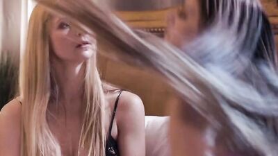 Boosting Lesbian Stepdaughter's Confidence with Cunnilingus