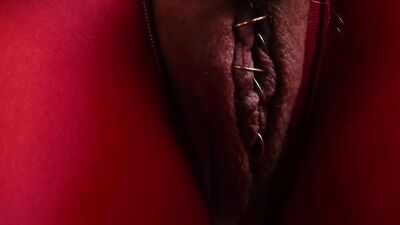 MILF StepMother seduce you in spandex, showing hairy pussy. Dirty talk teasing by curvy hot pin up blonde Arya Grander