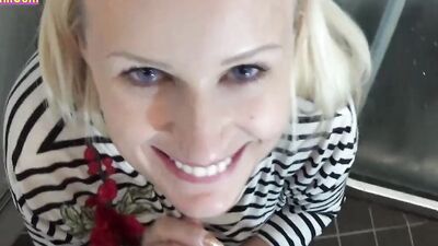 Big Ass Step Mom Fucked By Stepson In Shopping Mall Toilet