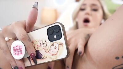 Blonde PAWG Stepsister is a Cam Slut! - Kali Roses