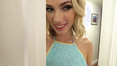 Curious Teen Stepsister Explores Her Wet Dreams - Sky Pierce