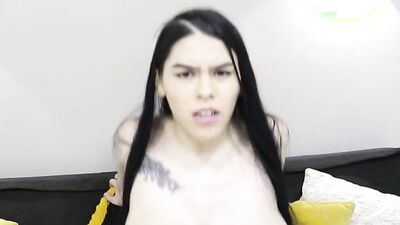 MY BIG TITS STEPSISTER DOESN’T LET ME PLAY ON THE COMPUTER