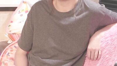 Stepsister sucks step brothers dick and swallow cum while they are trapped in camper
