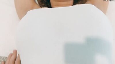 Busty Step Sister Riding Big Cock and Gets Creampie