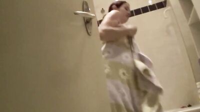Brother Caught StepSister in Bath and Seduce to Fuck her Ass