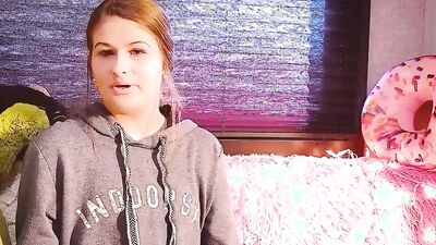 Stepsister uses my dick to improve her deepthroating skills for her boyfriend