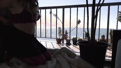 Horny Stepmom moans while stepson fucks her pussy
