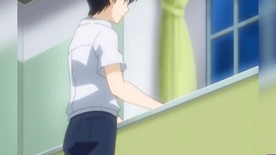 Hentai Pros - Shinigami Mina Will Spare Akitoshi Only If He Knocks Up His Stepsister Hitomi