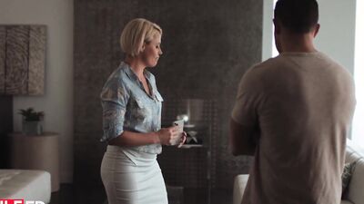 Milfed - Charming MILF Helena Locke Feels Worried And Gets Comfort On Her Stepson's Big Cock