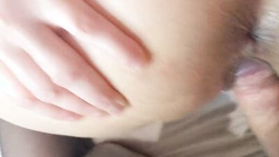 This slut can't live without a young cock. Fucks with her son's friend. Or was it all just his imagination