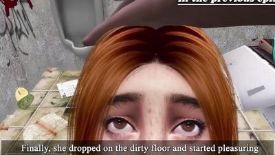 Stepmother & Stepdaughter get Used by Filthy Homeless - Part 3 - DDSims