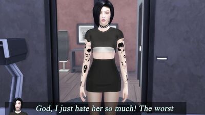 Stepmother & Stepdaughter get Used by Filthy Homeless - Part 3 - DDSims