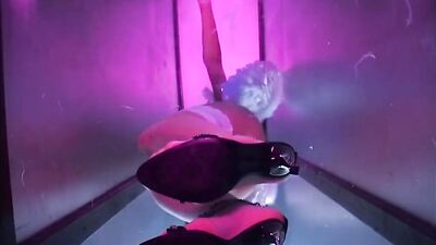 Jane Darling Enjoys A Dildo In Angelic Costume