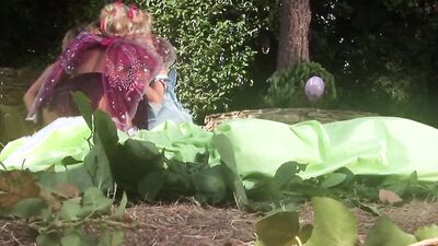Cindy Behr, Michelle Thorne And Starr Have A Fairy Filled
