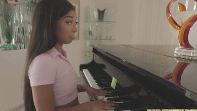 Flirting My Stepdaughter During Her Piano Lesson