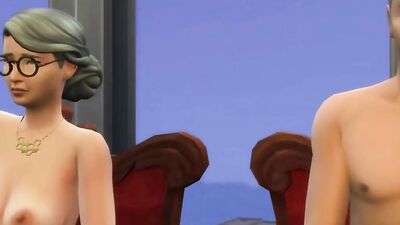 3D Family Orgy Cartoon Sex Animation