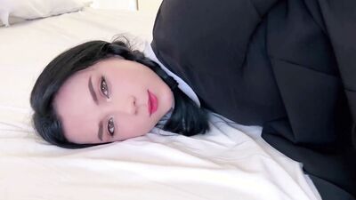 POV Schoolgirl Wednesday Addams Enjoys Being Fucked By Daddy - Sweetie Fox