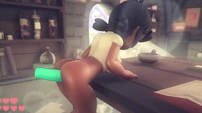 Poke Abby By Oxo potion (Gameplay part 7) Sexy college Girlfriend