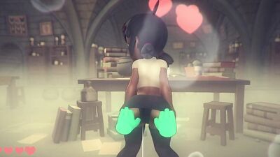 Poke Abby By Oxo potion (Gameplay part 7) Sexy college Girlfriend