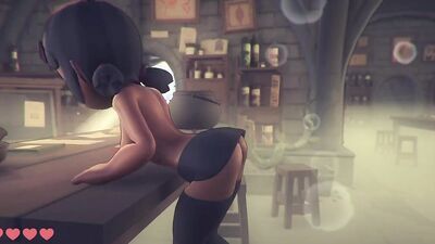 Poke Abby By Oxo potion (Gameplay part 7) Sexy college Girlfriend
