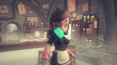 Poke Abby By Oxo potion (Gameplay part 6) Sexy Maid Girl